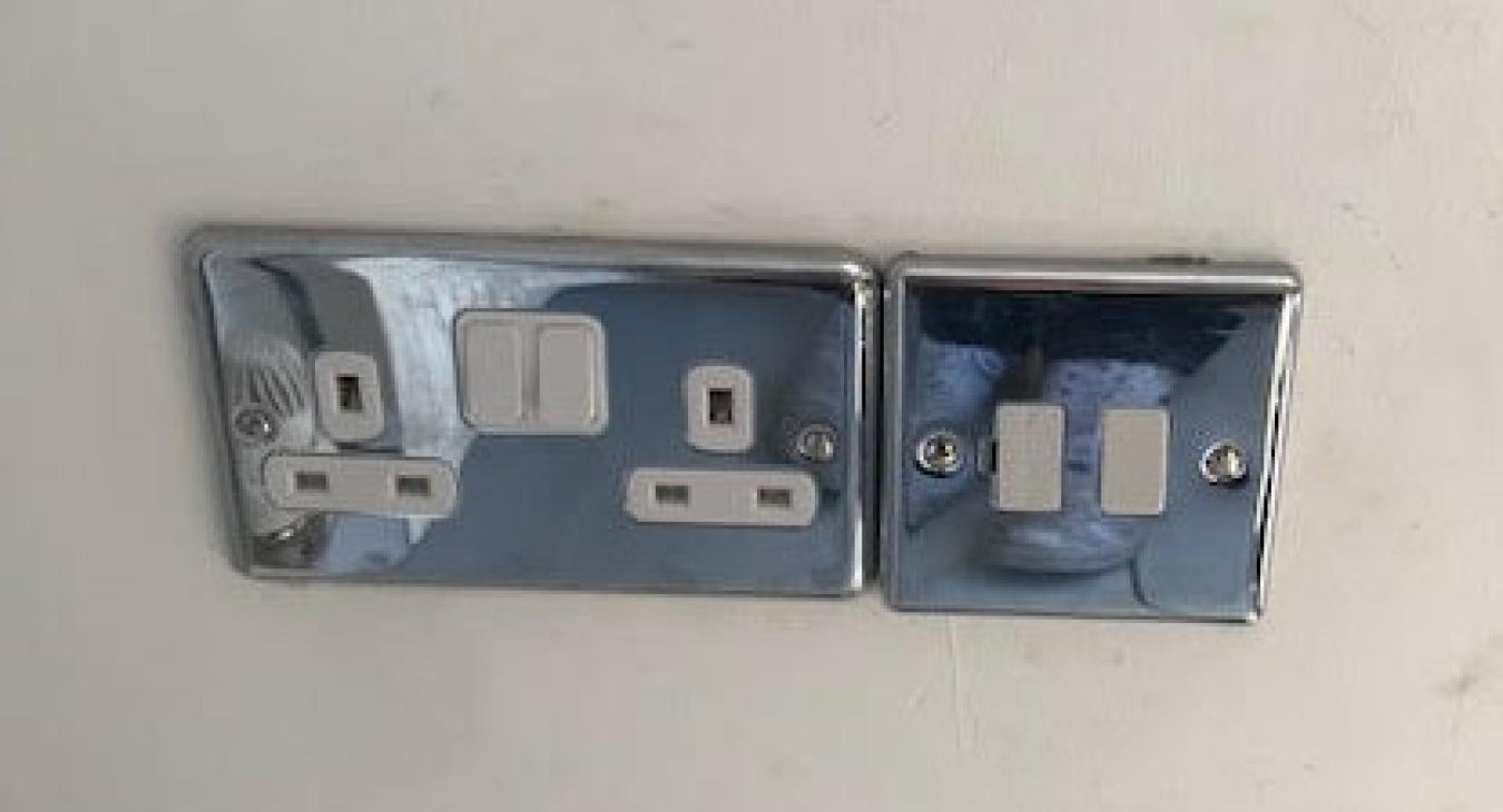 Internal socket installation in Warrington