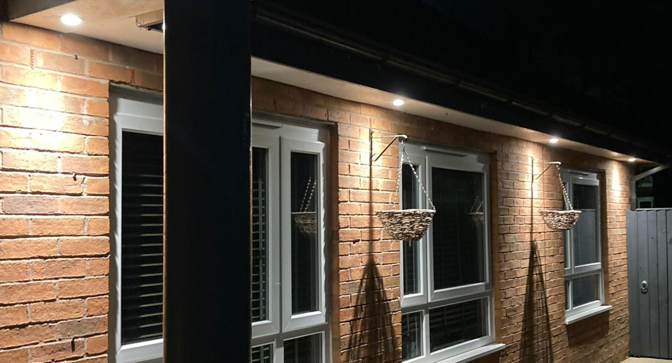 Soffit Lighting Installation in Warrington by DTM Electrical