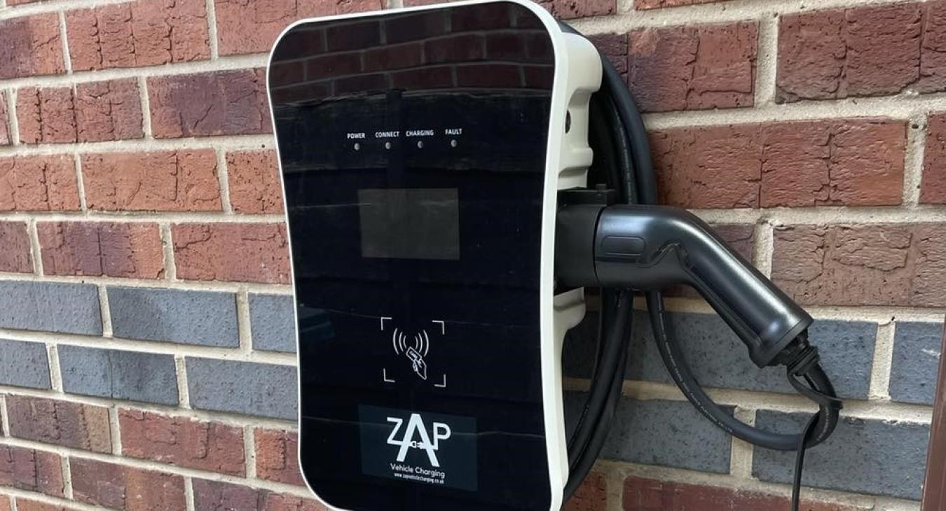 EV Charger Installed in Warrington