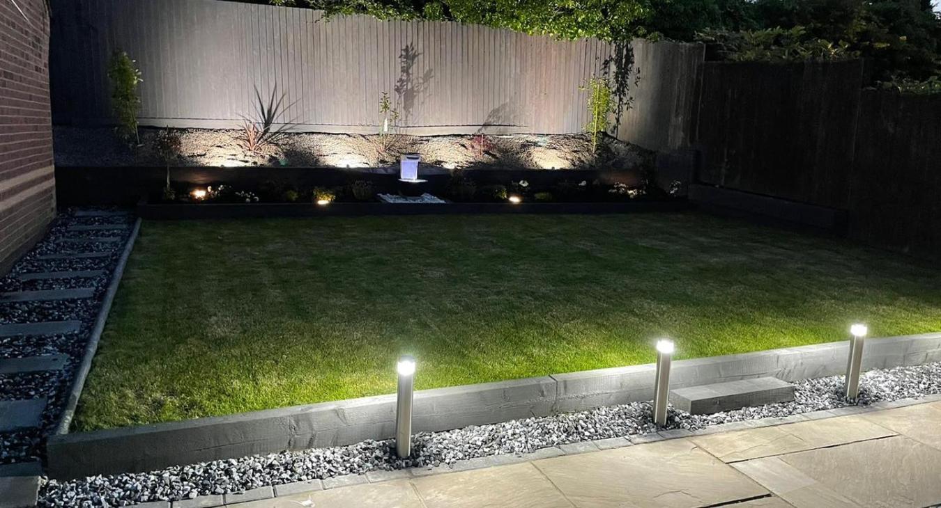 Garden Lighting in Warrington