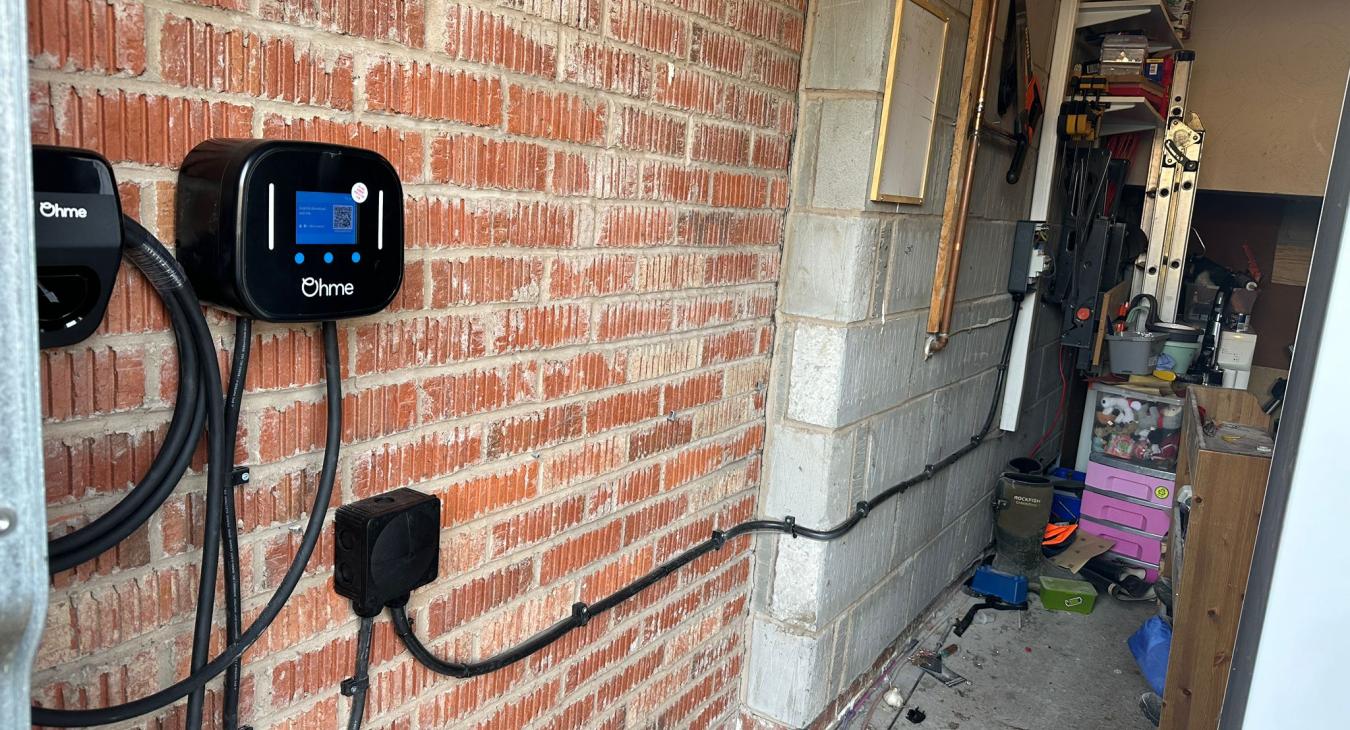 Garage EV Charger Installation Warrington - DTM Electrical