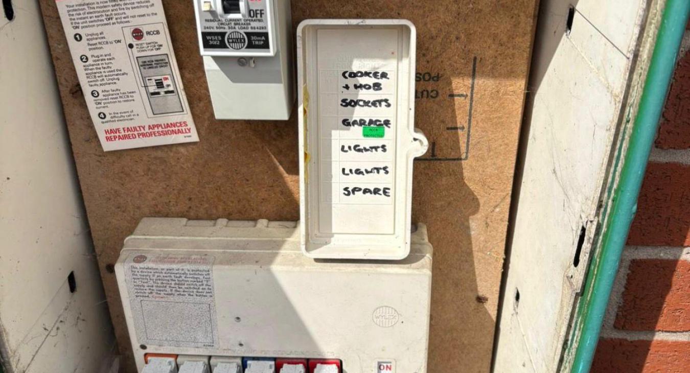 Consumer Unit Relocation & Upgrade Warrington