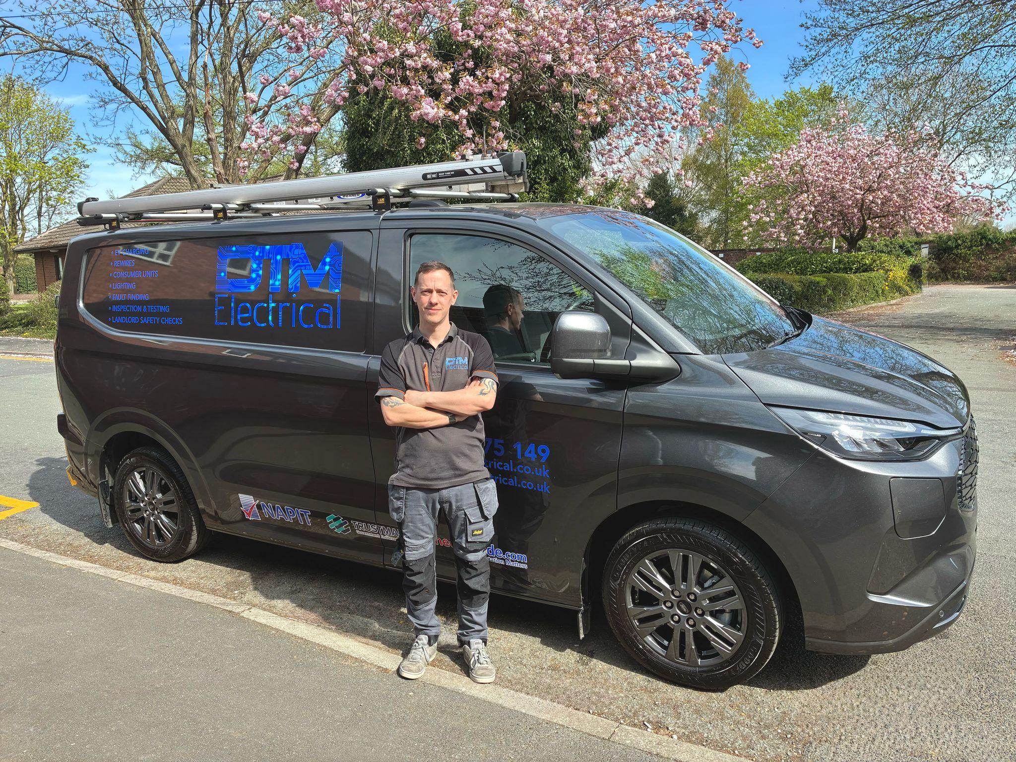 Danny, Electrician at DTM Electrical, Warrington